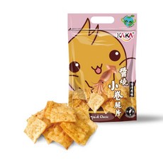 KAKA 醬燒小卷脆片 80g 勁烤原味 魷魚脆片, 1個
