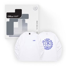 한글과컴퓨터 한글 for Mac (맥용) 한컴오피스 가정 및 학생용 MLP 배송형 + 엘엠씨 콜라보 롱슬리브, 한컴Mac + 롱슬리브 L