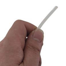 국내산 KCC 원료호스 내열 250도 무독성 식품용 실리콘 호스 (내경1.5mm x 외경3mm x 1M), 1개