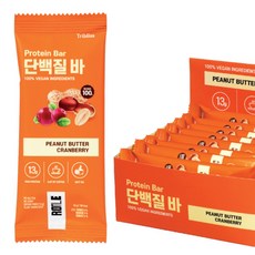 로틀 단백질바 피넛버터 크랜베리 (8개입) 332386, 8개, 50g