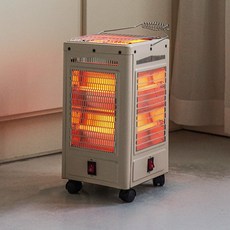 독일 초절전 전기난로 1초발열 오방난로 사무실, 아이보리