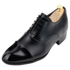 6cm 키높이 수제화 남성 구두 편한 정장화 국내제작 남자 옥스포드 슈즈 스트레이트팁 결혼식 비즈니스 P볼란테