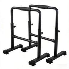높이조절 평행봉 딥스바 2p, 검정