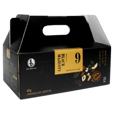 강봉석 명인조청 프리미엄 블랙 영양바 25gx25개 / 9가지 하루견과 / 전통과자 한과 명절선물세트 강정바, 1개, 625g