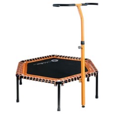 멜킨 머렌 육각 트램폴린 성인 점핑 보드 다이어트 홈트 유산소, 오렌지