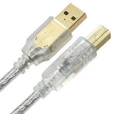 마하링크 USB 2.0 A/B 노이즈 필터 실드 케이블, 1개, 3m