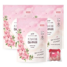 엣지 향기부스터 캡슐 세탁 세제, 32개입, 3개