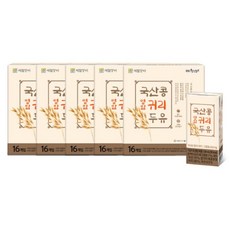 제철장터 국산콩 영암귀리 두유, 80개, 190ml