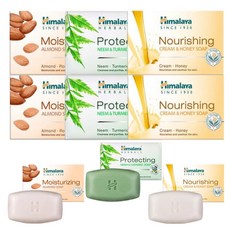 히말라야 비누 (님 머터리 아몬드 크림 허니비누) 75g 각3개(합 9개), 9개
