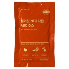 [당일출고] [MD/Pick] 국산원물 백퍼센트 무가당 무첨가 NFC 착즙 ABC주스 30개입, 3박스, 100ml