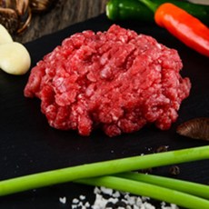 호주산 소고기 초이스 등급 우둔살 다짐육 1kg(500gx2), 1개, 우둔살 다짐육 1kg (500gx2)
