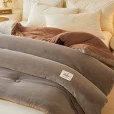 수면일기 가을 겨울 두꺼운 극세사 이불 싱글 퀸 150 180