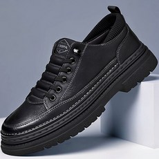 한아로지스 소가죽 남자 캐주얼화