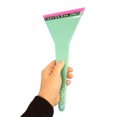 전면 후면 깊은 하단 딥 물기제거 체크 롱헤라 우레탄 스퀴지, 민트, 1개
