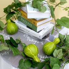 [왓위셀] 조롱박 호박 담쟁이 넝쿨 덩쿨 조화 벽장식 줄줄이, 03. 초록 조롱박 넝쿨, 1개