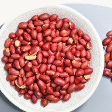 25년 수확 껍질째먹는 레드땅콩, 2개, 1kg