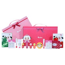 Puttisu 孩童公主系列彩妝禮盒組+美甲貼紙 隨機出貨 8入, 8款化妝品, 1組