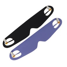 3M 귀마개 일체형 암막안대 통기성 메쉬 소재 방수 디자인 암막수면안대 눈가리개, 1개, 2개입