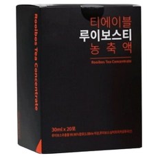 티에이블 루이보스티 농축액, 30ml, 20개입, 1개