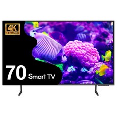 삼성전자 176cm(70인치) 크리스탈 4K UHD 스마트 TV 70DU7200, 방문설치, 스탠드형, 70DU7200_수도권