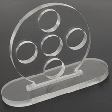 [보타르] 큐링 당구 스트로크 연습기 큐 자세 교정기 트레이너, 투명, 1세트