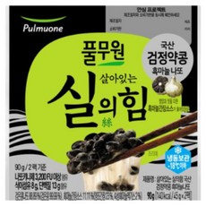 풀무원 국산 검정약콩 흑마늘 나또+흑마늘간장소스, 40개