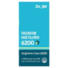 닥터제이엠 아르기닌 케어 6200 고함량 시트룰린 아연 활력 에너지, 1개, 300g