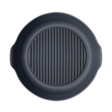 비비또 파티팟 에어프라이어 실리콘 용기 차콜, 1개