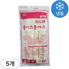 [인생건어물] 치즈돈까스 30cm 돈까스 3개입 660g 5봉 밀키트 대용량 업소용