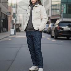 시즌할인 프리미엄 남여공용 방한 패딩 팬츠 기본에 충실한 엑티비티 디자인