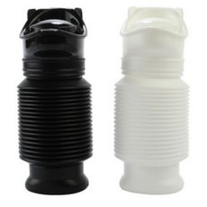 이루다 휴대용 소변기 소변통 2개 남여공용 명절 장거리 대비 대용량 낚시 캠핑 차안 간이 화장실 어르신 임산부 예비 여행 유아 어린이 남아 여아 차박 장거리이동, A.블랙&화이트, 1세트