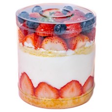 (평일 낮 12시전 주문 오늘출발) 케익팩토리 딸기케이크 딸기다담, 650g, 1개