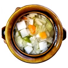 신나푸드 국산 맛있는 전라도 나박김치 물김치 동치미, 1kg, 1개
