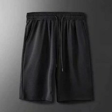 【D.studio】韓版寬鬆冰絲五分褲 男士夏季透氣休閒短褲
