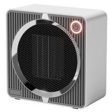 SUUNI 온풍기 가정용 PTC 저소음 소형 전기 히터 사무실용 캠핑용 절전형 온풍기, 흰색