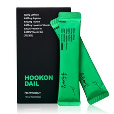 양다일 부스터 훅온다일 헬스부스터 프리워크아웃, 1개, 250g