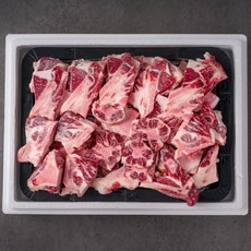 행복한우 꼬리반골 선물세트 백화점용 소꼬리뼈 5kg 설날 구정 추석 포장 명품 명절선물세트, 1개