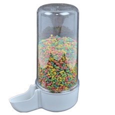 애니몰파크 앵무새 자동급수기 200ml 애완조 급수기 물통 새장 외부고정형 급수기 새용품 앵무새용품, 1개
