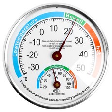고급 정밀 온도 습도계(13cm), 1개