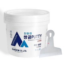 철공자 쌍곰 퍼티 내장용 PD-600 5kg + 헤라, 1세트