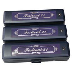 다벨 하모니카 페스티벌1002 트레몰로 21홀 국산 다른메이커 하모니카보다 소리좋음, Low D#m, 1개