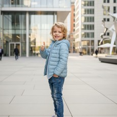 진스웨스트 키즈 경량패딩 자켓 (구스다운)(BLUE)