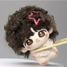 윤정한 주변 면화 인형 선물, 1개, 복숭아색, 10cm 1개, 복숭아색, 10cm