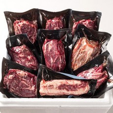 [억수로상회] 기름맛 말고 고기맛을 원할 때 소고기 특수부위모듬 1kg (수입육), 1개