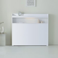 LED조명 콘센트까지 국내 생산 틈새수납 침대 헤드보드 SS/Q/K 6colors, 몰딩홈 추가O, 화이트