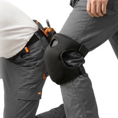 아르디 작업용 쿠션 무릎보호대, 블랙, 1세트