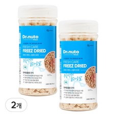 닥터뉴토 고양이 동결건조 간식 유산균 트릿 (구내염/구취/치석제거 도움), 2개, 55g, 치킨