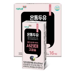 Seoul F&B 高鈣黑豆漿, 190毫升, 16個