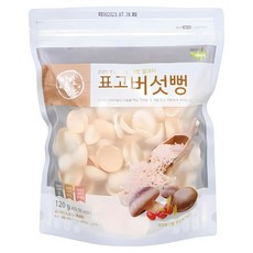 함지박 우리쌀 떡뻥 120g 표고버섯뻥 쌀과자 3종 곡물 원물 간식, 1개