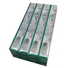 에스앤지 이중슬림모 치과전용 유아칫솔, 4가지색상, 1개, 12개입